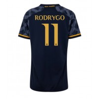 Real Madrid Rodrygo Goes #11 Udebanetrøje Dame 2023-24 Kortærmet